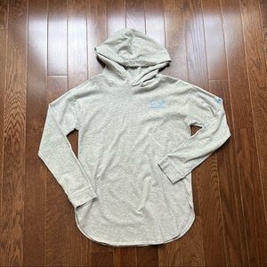 NWT Vineyard Vines Heather Gray/Long Sleeve Hoodie sz L (14 girls)